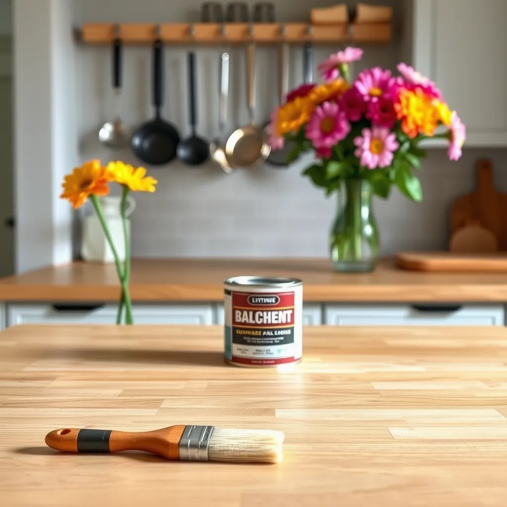 Jak pomalować blat kuchenny – poradnik krok po kroku