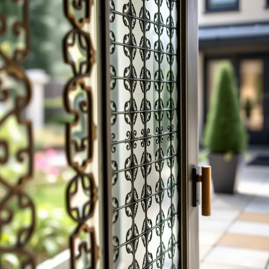 Drzwi zewnętrzne z lustrem weneckim – eleganckie rozwiązanie