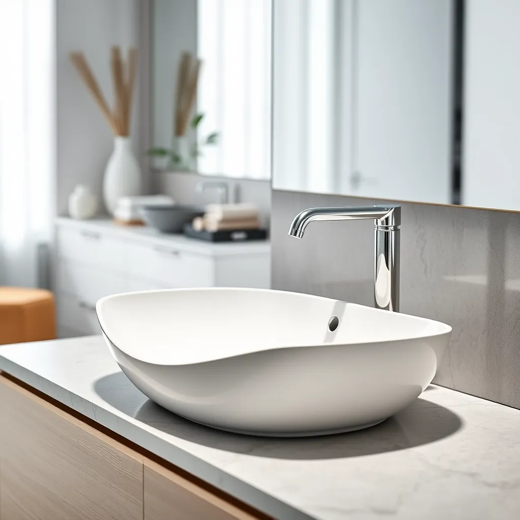 Umywalka nablatowa z baterią z boku – jak ją prawidłowo zamontować?