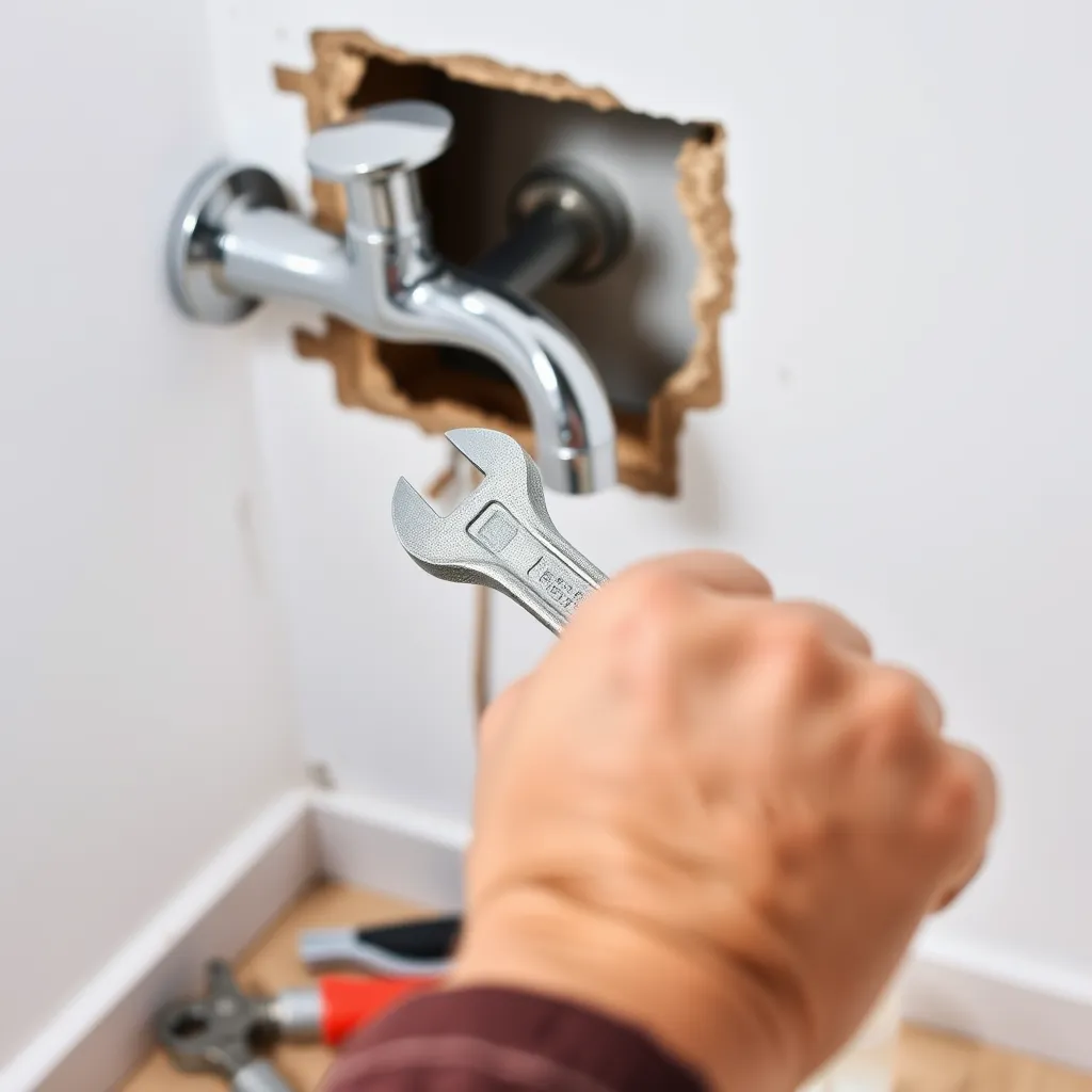 Instalacja kranu w ścianie – praktyczne wskazówki