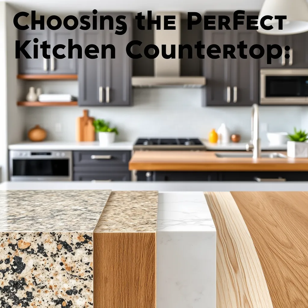 Z czego wybrać blat kuchenny – przegląd materiałów