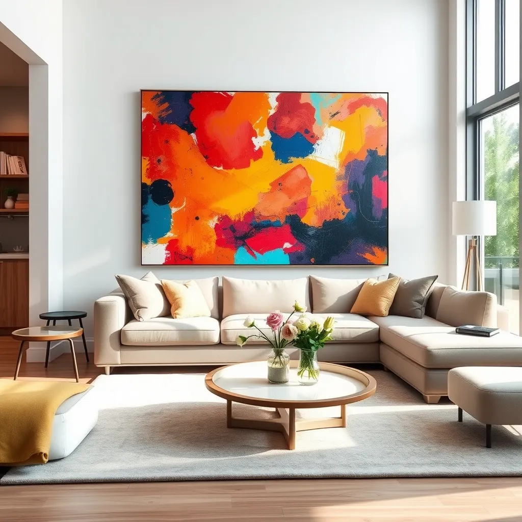 Sztuka w domu - jak wybrać obraz do salonu?