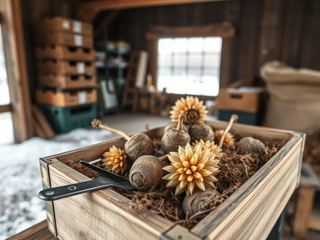 Jak przechowywać dalie, by przetrwały zimę?