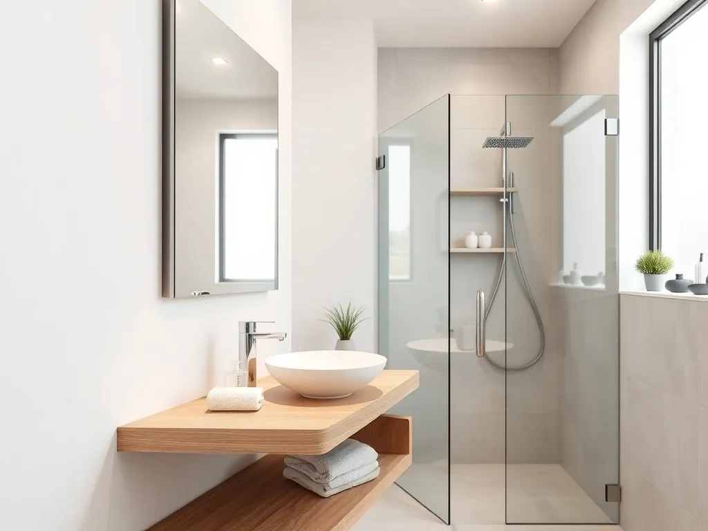 Jak optycznie powiększyć łazienkę?