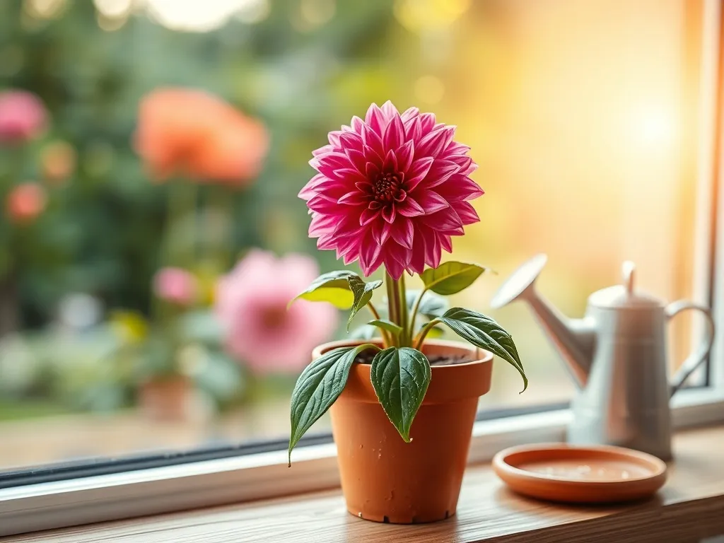 Pędzenie dalii w doniczce – jak to zrobić?