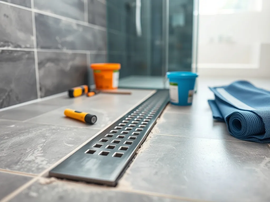 Jak zamontować odpływ liniowy? Poradnik krok po kroku